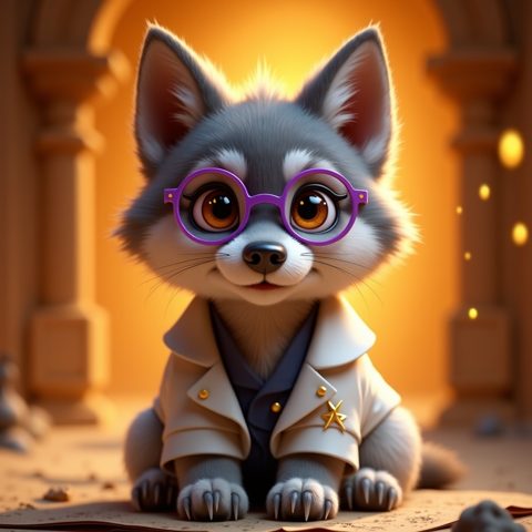 Sejong the Wolf Pup
