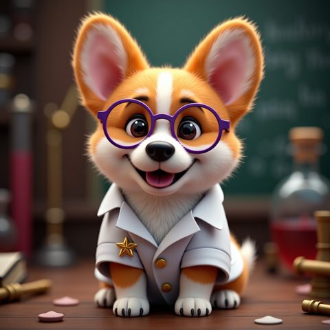 Higgs the Corgi