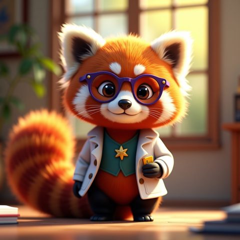 Daring the Red Panda