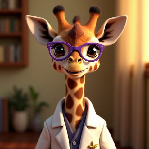 Senior the Giraffe Calf