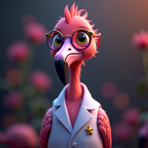 Shield the Flamingo