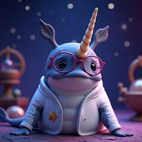 Aquarius the Narwhal