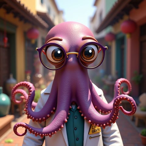 Saoirse the Octopus