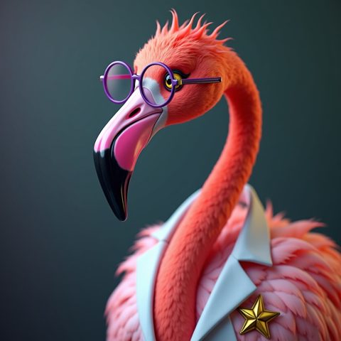 Healer the Flamingo