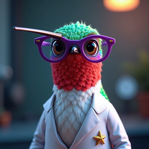 Coral the Hummingbird