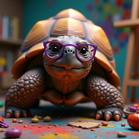 Mural the Tortoise