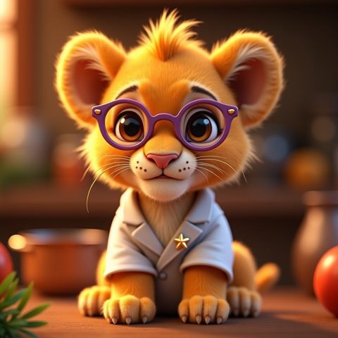Leaven the Lion Cub