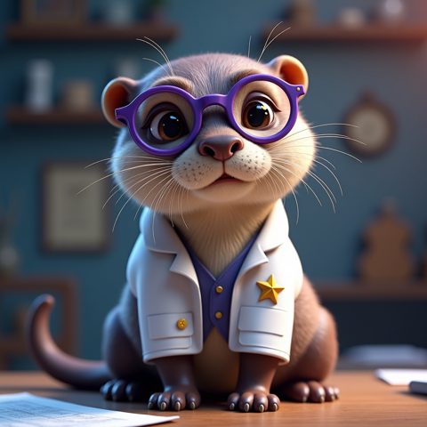 Fossil the Otter