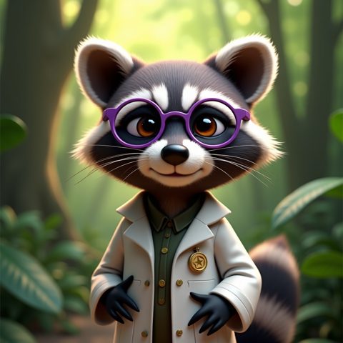 Thermal the Raccoon