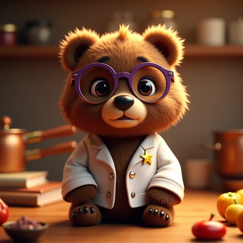 Plate the Bear Cub