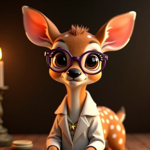 March the Deer Fawn