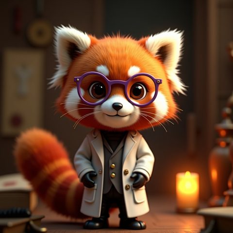 Typeset the Red Panda