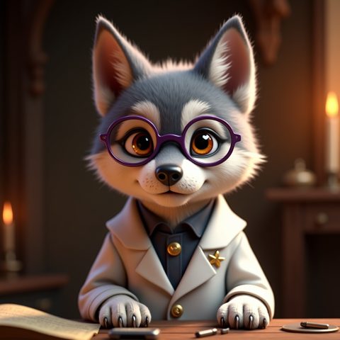 Enigma the Wolf Pup