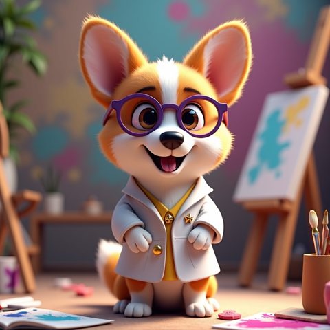 Immerse the Corgi